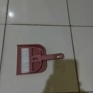 Sapu Mini Serbaguna / Sapu dan Serok kecil / Sapu Mini Dustpan Organizer 124 Plastik