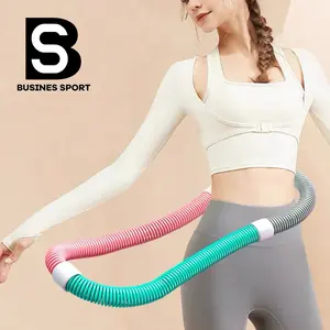 BUSINES SPORT Hula Hoop Lembut untuk Latihan Keluarga Outdoor Otot - Ideal untuk Keluarga, Tidak Jatuh, Cukup Ruang di Rumah, Manfaat Luar Biasa