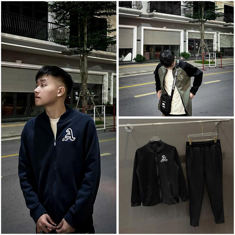  Bộ quần áo nỉ hai da  AAA  hottrend nam nữ 2025 