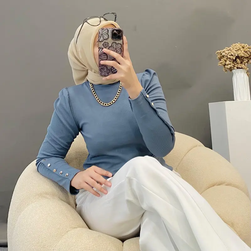 Blouse syakira inner pakaian wanita atasan knite kekinian terbaru 2