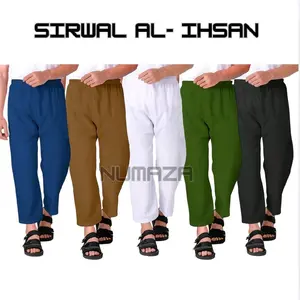 Paket 4Pcs Celana Pangsi Komprang Sirwal Pria Dewasa Muslim Al ihsan