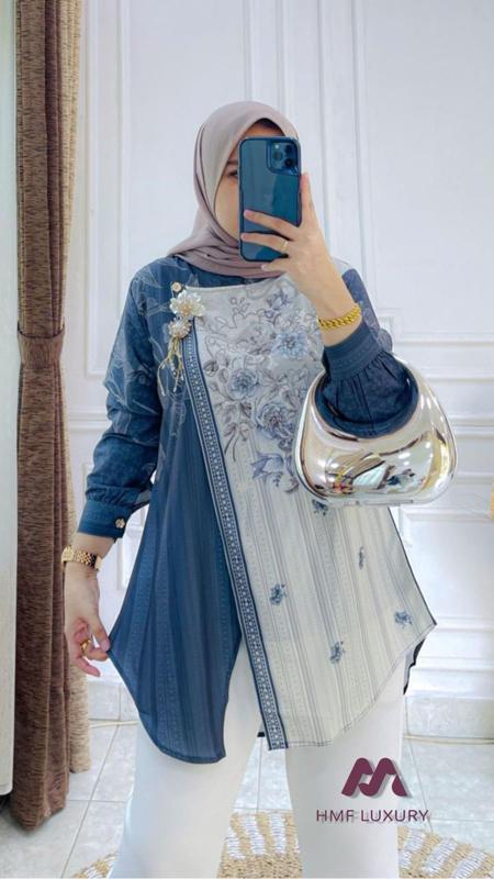 BSWOMEN SANDI TOP||ATASAN TERBARU WANITA