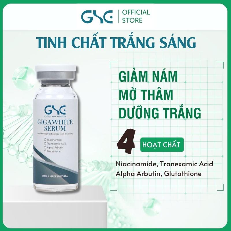 Serum dưỡng trắng GSC GIGA WHITE SERUM 15ml, mờ nám, xóa tàn nhang, da không đều màu, thâm do mụn