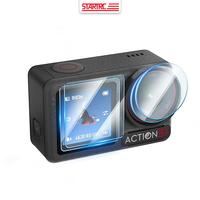Gambar STARTRC 2 Set Anti Gores Tempered Glass For DJI Action 5 Pro Screen Lens Protector Film Action Cam Camera Accessories Aksesoris Kamera Aksi dari Brica Berrisom Kab. Tangerang 3 Tokopedia