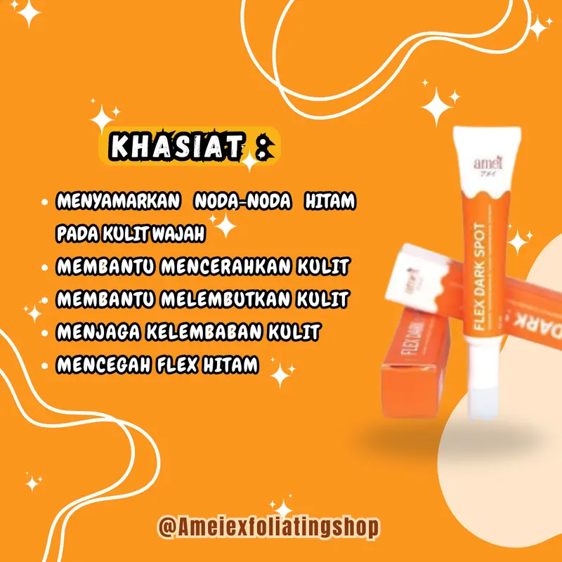 Amei Flek Dark Spot Salep Malam - Penghilang Flek Hitam Ampuh dengan DNA Salmon & Niacinamide 10ml Amei Flek Dark Spot Salep Malam Untuk Flek Hitam Salep Flek Dark Spot 2