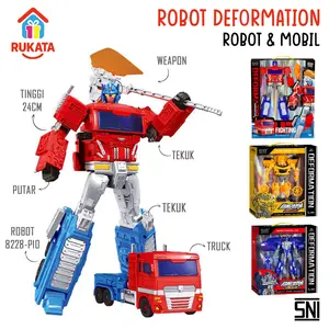 SNI BISA COD Mainan Anak Laki Laki Robot Autobot