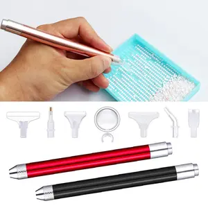 7Pcs Tool Ping Pen Berlian Lukisan Aksesoris 5D DIY Ping Set Tool Kit