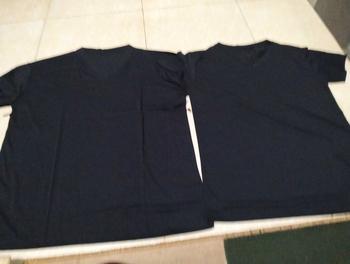 Product Review of Kaos polos wanita pendek Vneck Baju Lembut Melar  Nyaman  Oblong Atasan Dewasa Katun  Oversize Cewek from c**a 2