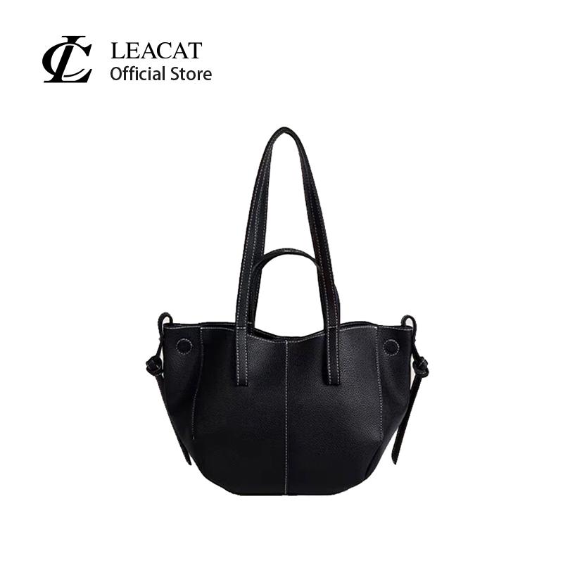  Túi Tote Có Cánh Da Mềm Leacat Túi Tote Cao Cấp Dung Lượng Lớn Túi Xách Thích Hợp Đi Lại Dành Cho Nữ 