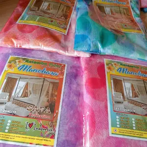 Kelambu Motif Bunga MANOHARA Bervarian Warna,.