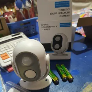 【Harus dimiliki untuk rumah/toko】Daytech alarm sensor rumah Baterai/USB Instalasi mudah Anti pencurian/selamat datang HW06