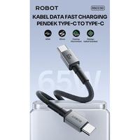 Gambar Robot RSCC30 Kabel Data Charger USB Type C to C Fast Charging 65W - Hitam dari MMCROXY Kota Administrasi Jakarta Pusat 2 Tokopedia