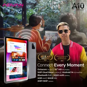 [Exclusive Toni_cu] ADVAN TAB A10 Wifi 4GB/64GB 10.1” inch Octa Core IPS Screen Tablet Android 14 5000mAh