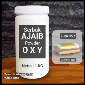Oxy Powder Serbuk Ajaib Pembersih Noda Pakaian Membandel 1KG