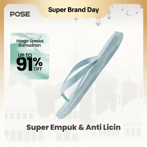 【MAMI LOUISSE  Exclusive X POSE】 Traveling Sandal Jepit  Anti Selip  Nyaman  Tahan Lama  Materi EVA  Cocok untuk Aktivitas di Dalam dan Luar  Unisex Santai/Kasual 2025 P3246801