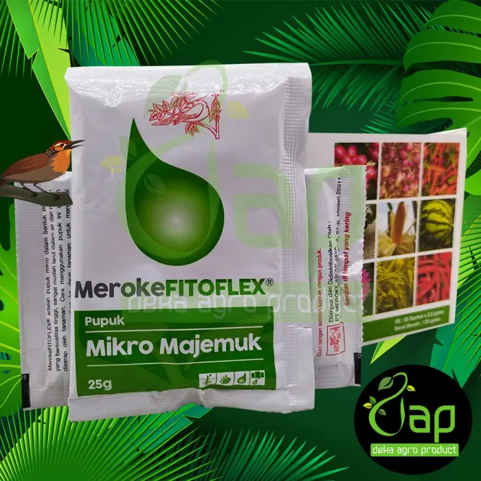 Pupuk Meroke Fitoflex Hidroponik Garde 25Gram Terbaru