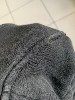 Product Review of Moxie Hoodie Crop Washed Unfinish Oversize Touch Sweater Pria from B** 1