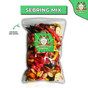 MBAHKRIUK - SEBRING MIX 100 GRAM Rasa Original Pedas Cikruh Bumbu Melimpah Alami