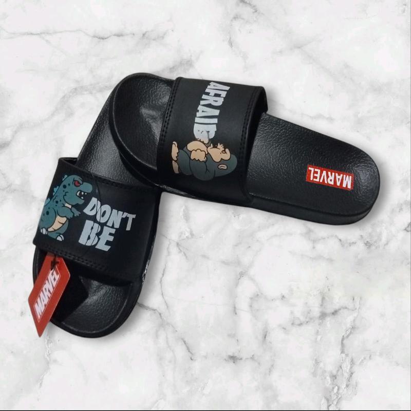 SANDAL KIDS SANDAL MURAH SANDAL SLIDE ON ANTI SLIP PRIA/WANITA Fashion baim ank sandal selop smile sendal laki ve batman sandal anak laki laki import 1–5 sandal anak baru bisa jalan samba cars sepatu sekolah spiderman sandal lab jepit hiu Laki-laki 3