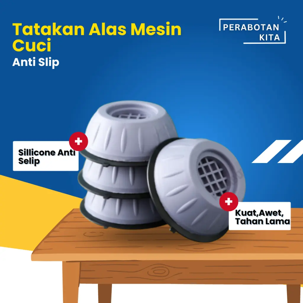 perabotankita.id Alas Kaki Mesin Cuci Kulkas Meja Makan Komputer Anti Slip