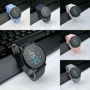 TERLARIS & FREE KOTAK Jam Tangan Wbs Virall. Anak, Pria dan Wanita Digital Rubber LED Watch Grosir dan Original Tahan Air Diameter 41mm Termasuk Box Kualitas Terbaik