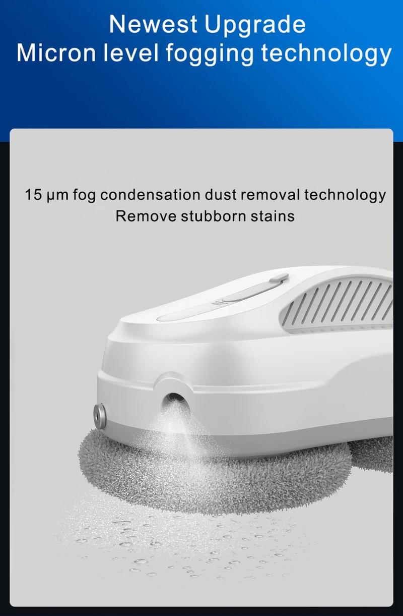 Product Introduction of Window Cleaner Robot Vacuum Cleaner W-R3S 5600pa High  suction power，With Manual & Automatic water spray ，With APP & remote control Window cleaning Robot Home Appliances mesin basuh coway Mesin 10