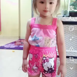 boxer pop anak perempuan paket 6pcs /size M 1-2thun L 2-4 thun XL 5-6 thun / real picture