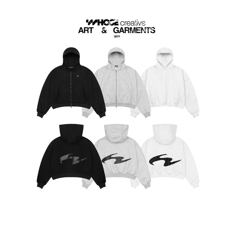 MÀU MỚI HOODIE ZIP METAL LOGO - Áo khoác nỉ 2 da logo kim loại