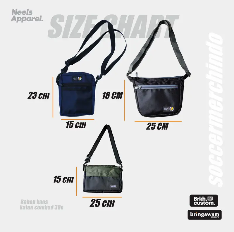 BRKH POLOSAN | SLINGBAG 07 50 RIBU DAPAT 3 PCS TAS SELEMPANG CLUTCHBAG HANDBAG PRIA DAN WANITA BRKHCUSTOM 4