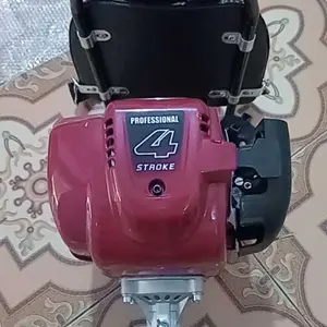 REAIM Mesin Pemotong Rumput 52CC 6500W - Pemotong Ransel 2/4 Tak dengan RPM 10.000 & Tangki Bensin 1.2L | Dilengkapi Pisau Baja Kuat & Sistem Anti Getar | Cocok untuk Lahan Pertanian, Kebun & Taman - Garansi 5 Tahun - 4 TAK