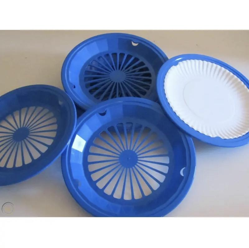 Product Introduction of 36PCS/12PCS PAPER PLATE HOLDER PLASTIC PLATE HOLDER COLORED PLASTIC PLATE party Eco plate 9