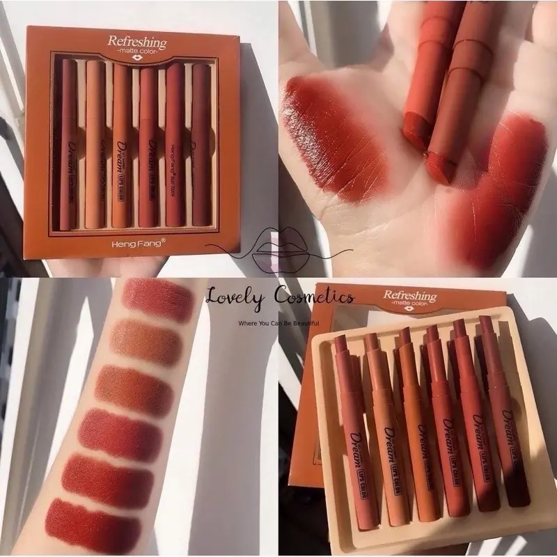 [PER BOX ISI 6] LIPSTIK DREAM REFRESHING LIPSTICK 0