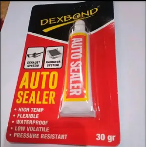 Dexbond Auto Sealer Lem Gasket Autosealer Original 30 G Unibon Hitam untuk Gasket Motor Mobil dan Kaca