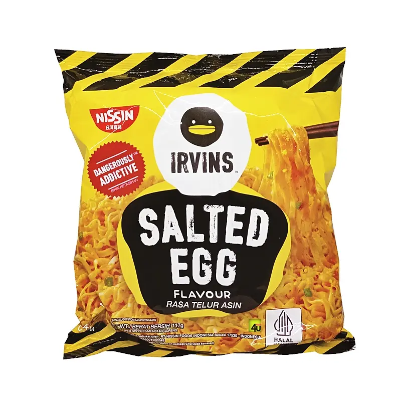 Nissin IRVINS - Salted Egg Instant Noodle - 117 gr 1