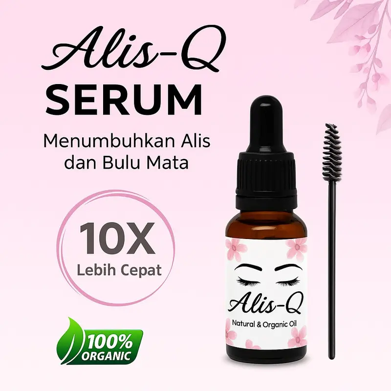 [PROMO] Alis-Q Serum – Perawatan Alami untuk Alis & Bulu Mata Lebih Tebal, Panjang, dan Kuat 0