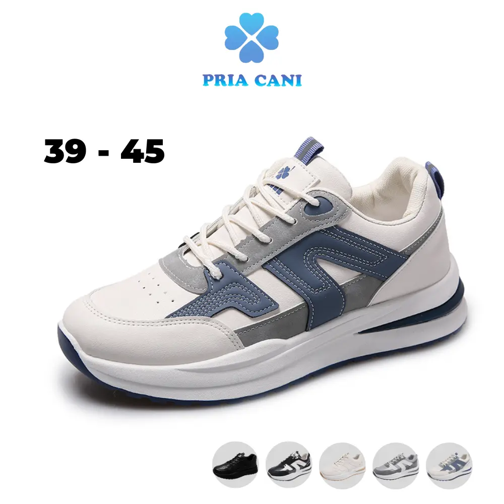 PRIACANI Loko Sepatu Sneakers Pria Casual Trainer Sport Active M8109