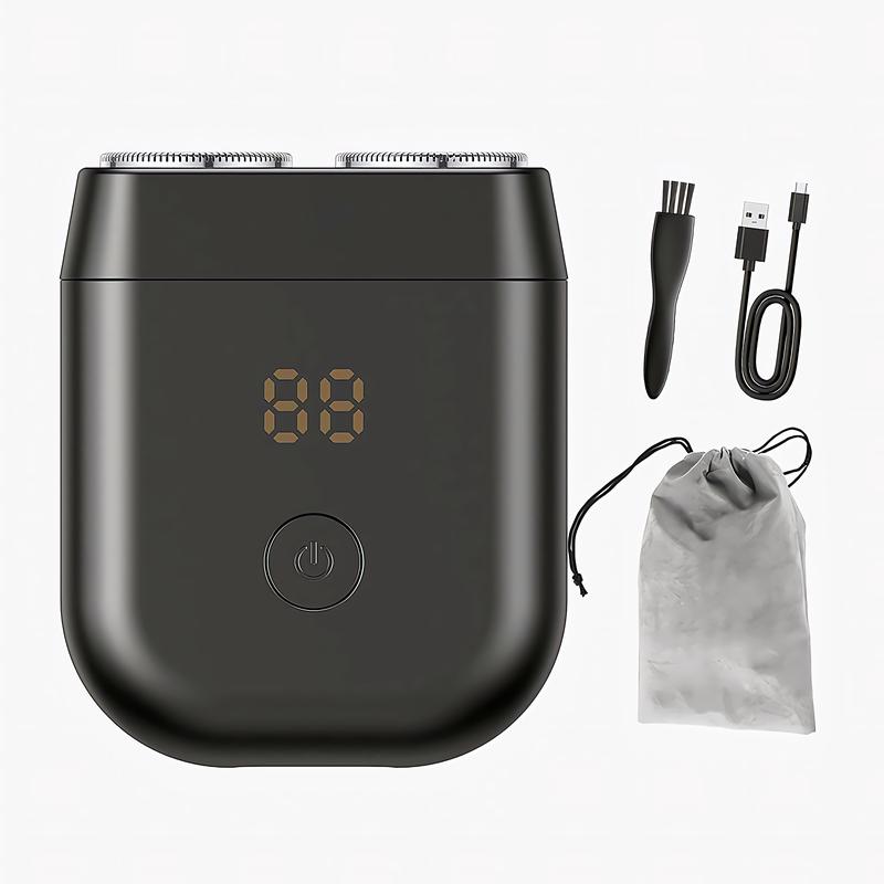 ENSSU mini shaver alat cukur kumis/jenggot/brewok Tahan air (Water Proof) Razor Pencukur HPS001BK 5