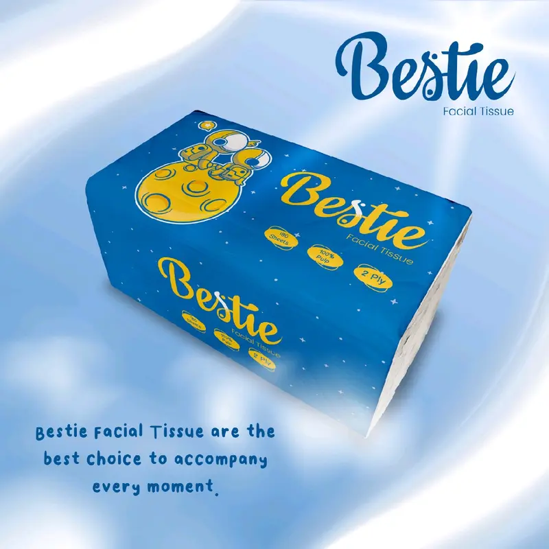 Tissue BESTIE 180 sheet paket hemat (4 PACK) Tisu 1