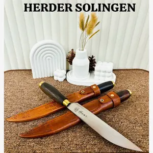 Pisau Daging Solingen 30 Cm Baja Asli Super Premium Tebal dan Awet + Serangka Kitchenware Sayur