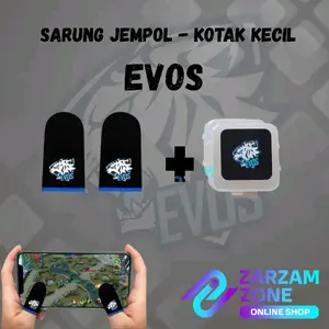 SARUNG JEMPOL GAMING EVOS + KOTAK KECIL PENYIMPANAN