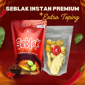 SEBLAK INSTAN PREMIUM 1PCS + EXTRA TOPING CUANKI (BANG SATRIA SEUHAH) Pedas Food