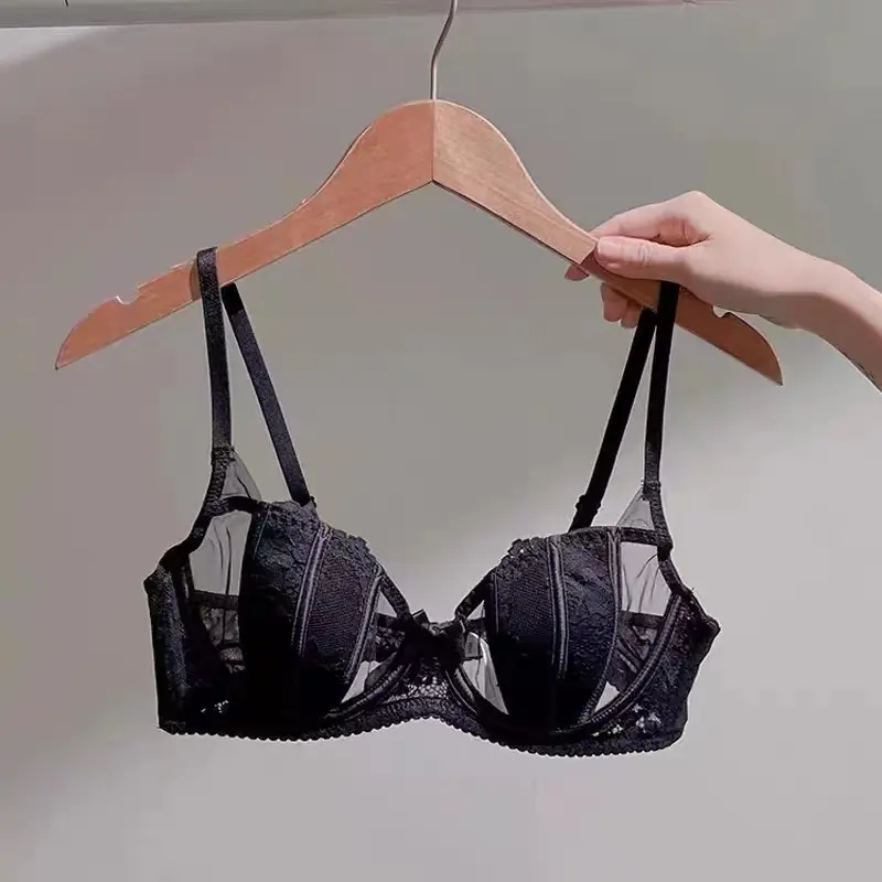 Áo Ngực Ren, Cúp Mỏng, Đồ Lót Có Gọng, Đồ Lót Nữ Thoải Mái, Có Cỡ 32-38AB