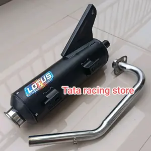 Knalpot standar racing LOTUS Moncong shijiro bas adem beat karbu, beat fi, beat street, vario 125, vario 150, Scoopy, beat deluxe, vario karbu, genio, mio sporty, mio j, mio smile, mio m3, mio soul GT, fazzio, x ride, fino fi, fino karbu, spacy, beat pop