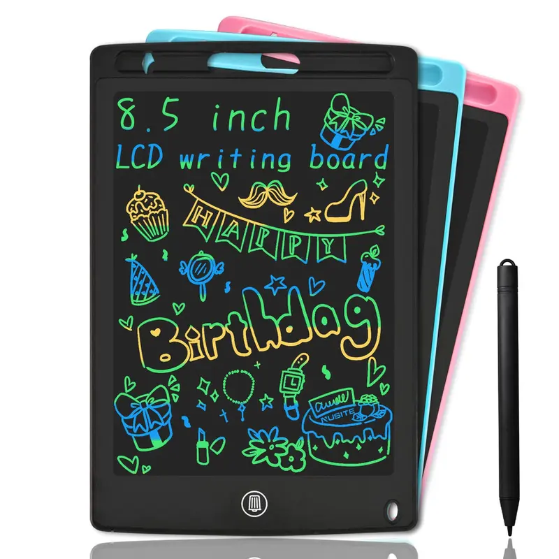 Papan Tulis Anak LCD Writing Tablet Drawing Pad Board 8,5 inch 0