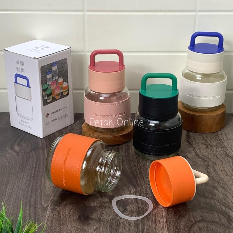 Botol/ Toples Tenteng Chubby Cup 300 ML Plus Box 0