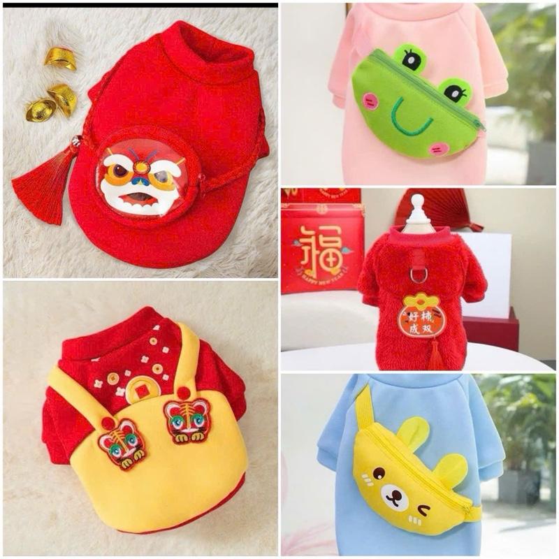 Áo có tay vải dày giữ ấm cho chó mèo tốt