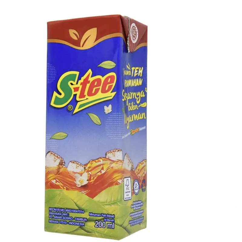 Minuman teh sosro S tee kotak 200 ml isi 24 pcs 4