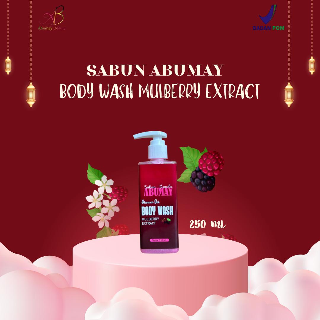 LOUNCHING NEW PRODUCT BY ABUMAY- SABUN BUNDA ABUMAY-SHOWER GEL BODY WASH MULBERRY EXTRACT (SABUN BADAN MERAH)