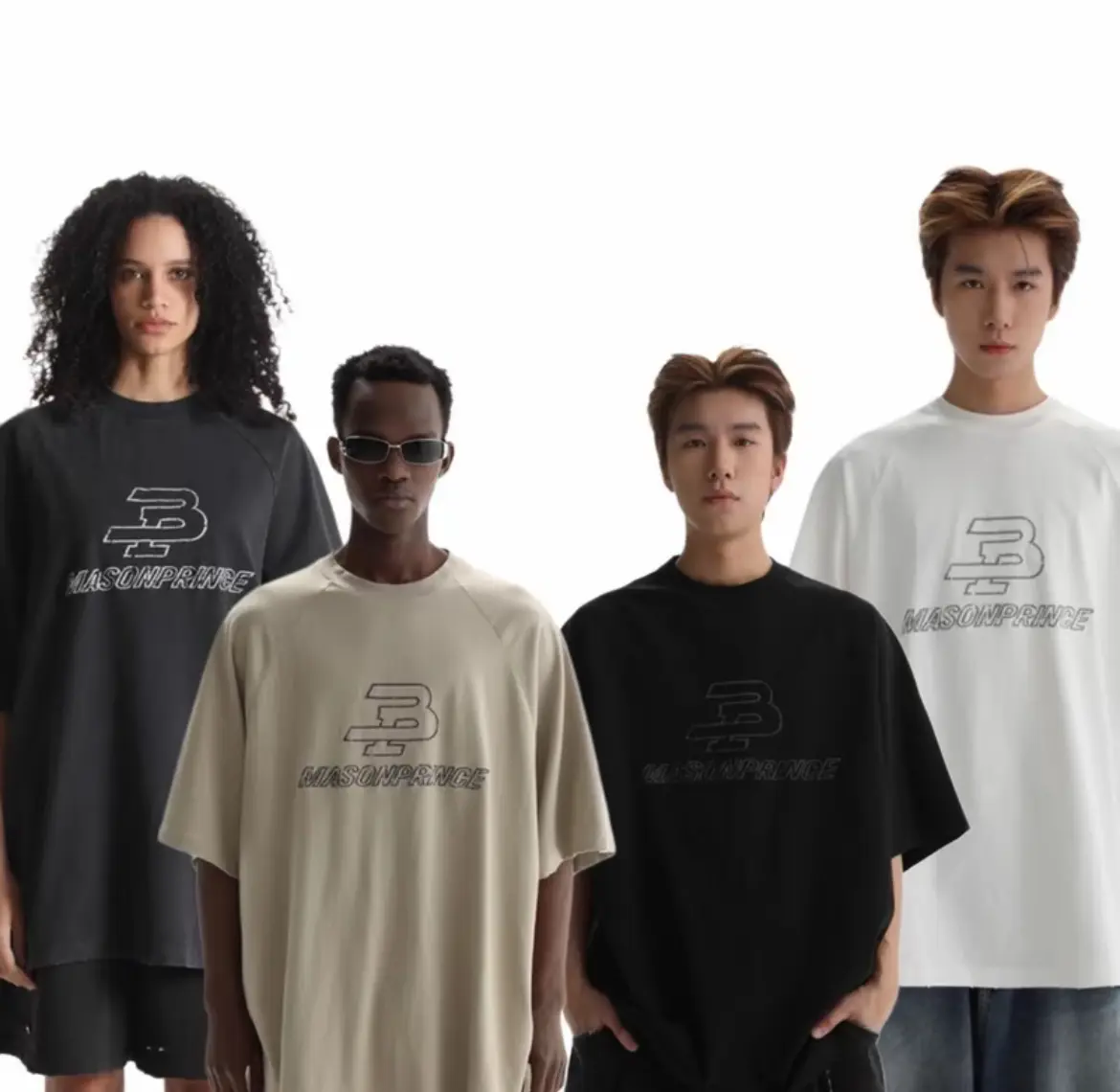 MasonPrince BB Embroidered Logo Tee