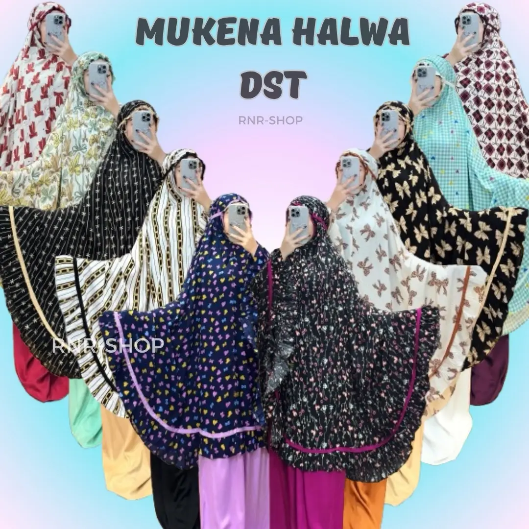 MUKENA HALWA DST RAYON PREMIUM
